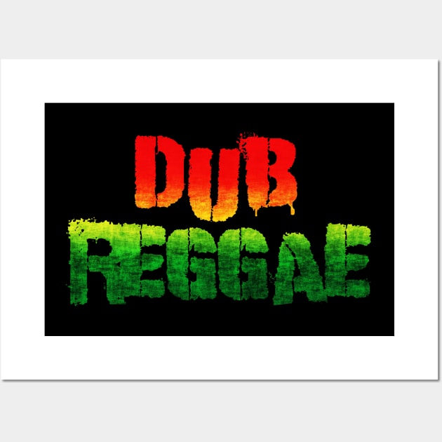 Dub reggae Wall Art by Erena Samohai